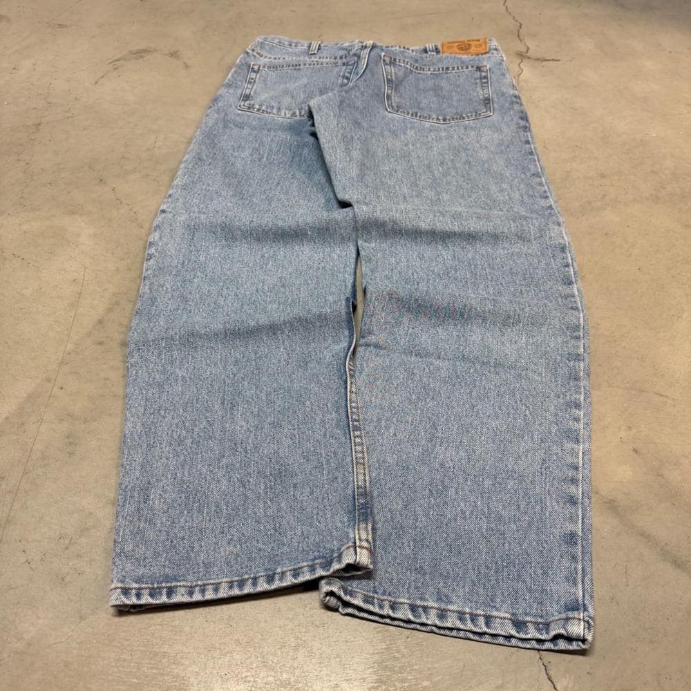 Vintage 90s Light Wash Baggy Eddie Bauer Jeans